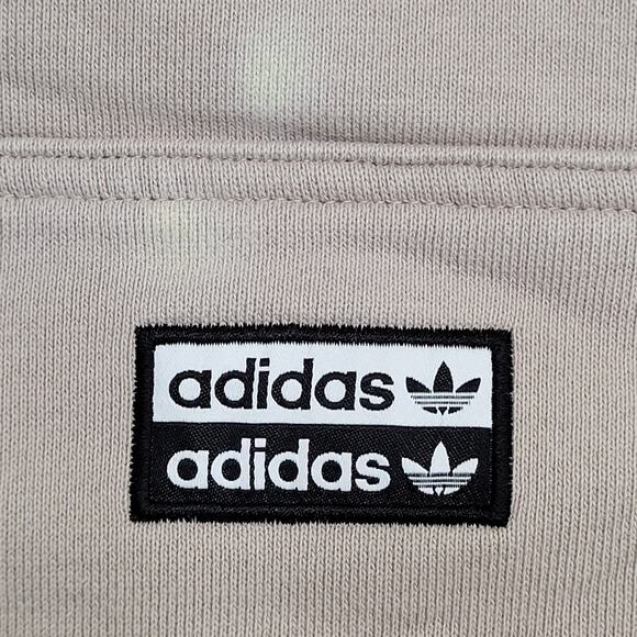 ADIDAS Trefoil Hoodie Womens Small 21x24 Baggy Back-Print - Picture 15 of 16